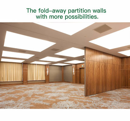 Хорошая цена. Wooden Finish Movable Partition Wall with 304 Stainless Steel Roller and Dupont POM Roller for Office Framed Construction онлайн