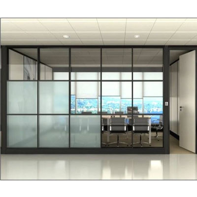Хорошая цена. Demountable Office Glass Partition Wall with 30-42dB Sound Insulation and 108mm/90mm Thickness онлайн