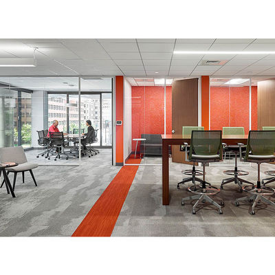 Хорошая цена. Acoustic Office Glass Partition Wall with Wooden Finish and Stainless Steel 304# Accessories for Sound Insulation and Fire-Rated Safety онлайн