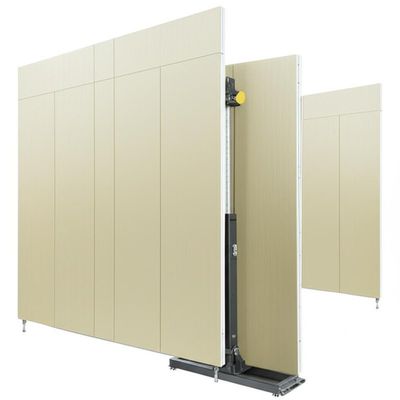 Хорошая цена. OEM ODM Sound Insulation Partition Wall with 800N Jack Lifting Mechanism and 40N/m Magnetic Attraction in Melamine Finish онлайн