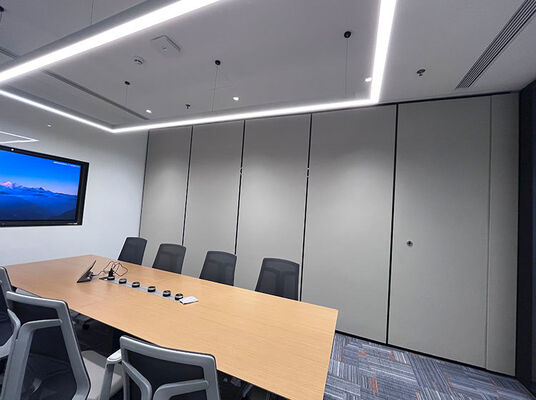 Хорошая цена. Commercial-Grade Movable Partition Wall with Galvanized Square Tube Keel Fold-Away and Suspending Design онлайн