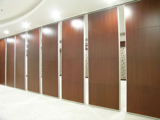 Движимый разделитель комнаты Движимая стена с тканевым MDF твердым покрытием Для конференц-зала