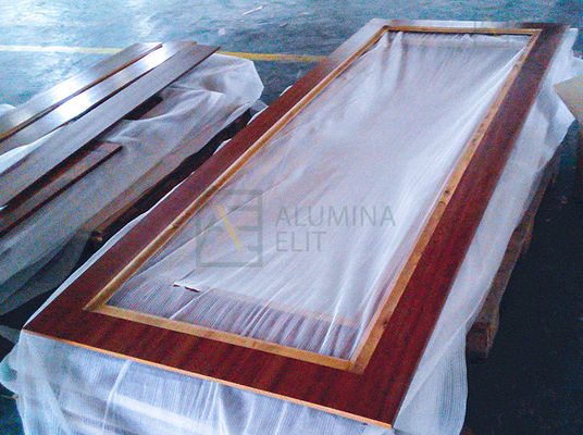 Хорошая цена. Огнестойкая и звукоизолирующая передвижная перегородка с алюминиевым сплавом 6061-T6 и толщиной 105 мм онлайн