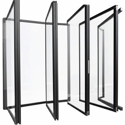 Хорошая цена. Tempered Height Glass Partition Wall with 30-42dB Sound Insulation and Folding Design онлайн