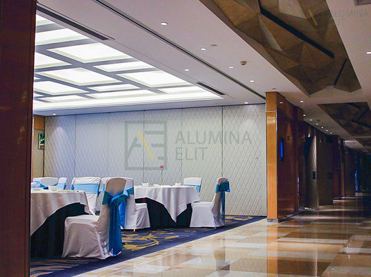 Хорошая цена. Сдвижная перегородка с рейтингом STC 42-56dB звукоизоляция и 6061-T6 профиль Q235 стальной рамы онлайн